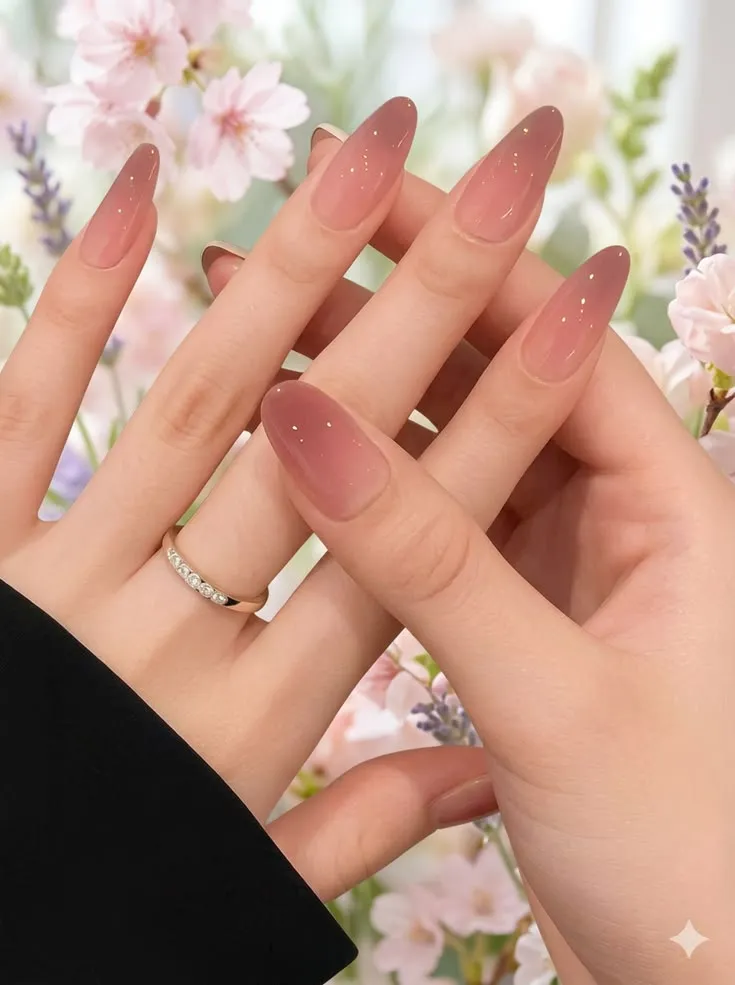 Glitter Ombre Nails