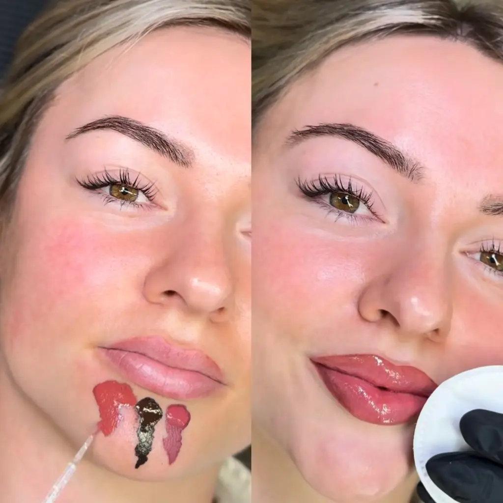zeni nail spa lip brush